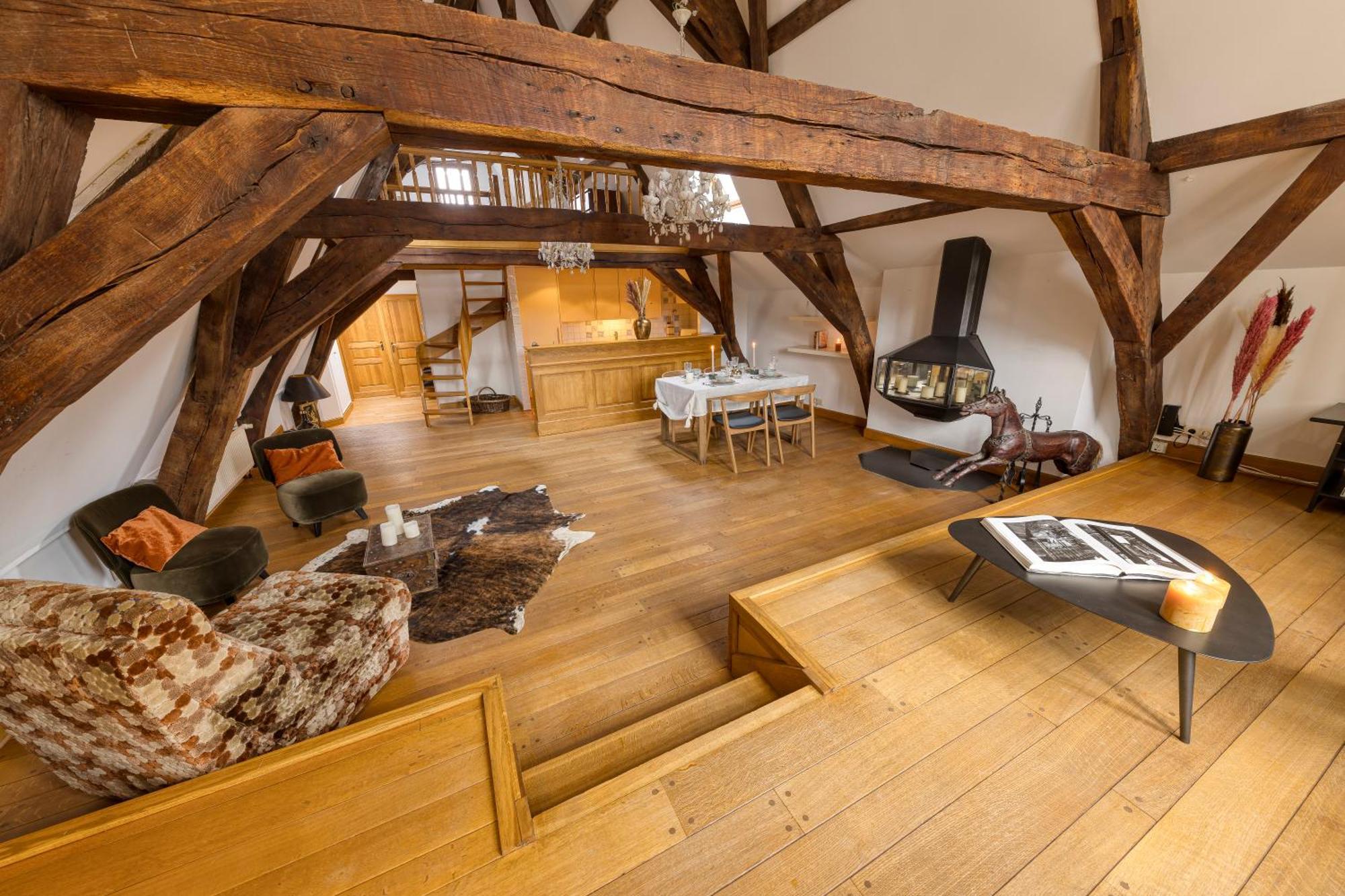 Chic Penthouse Grand-Place Bryssel Exteriör bild